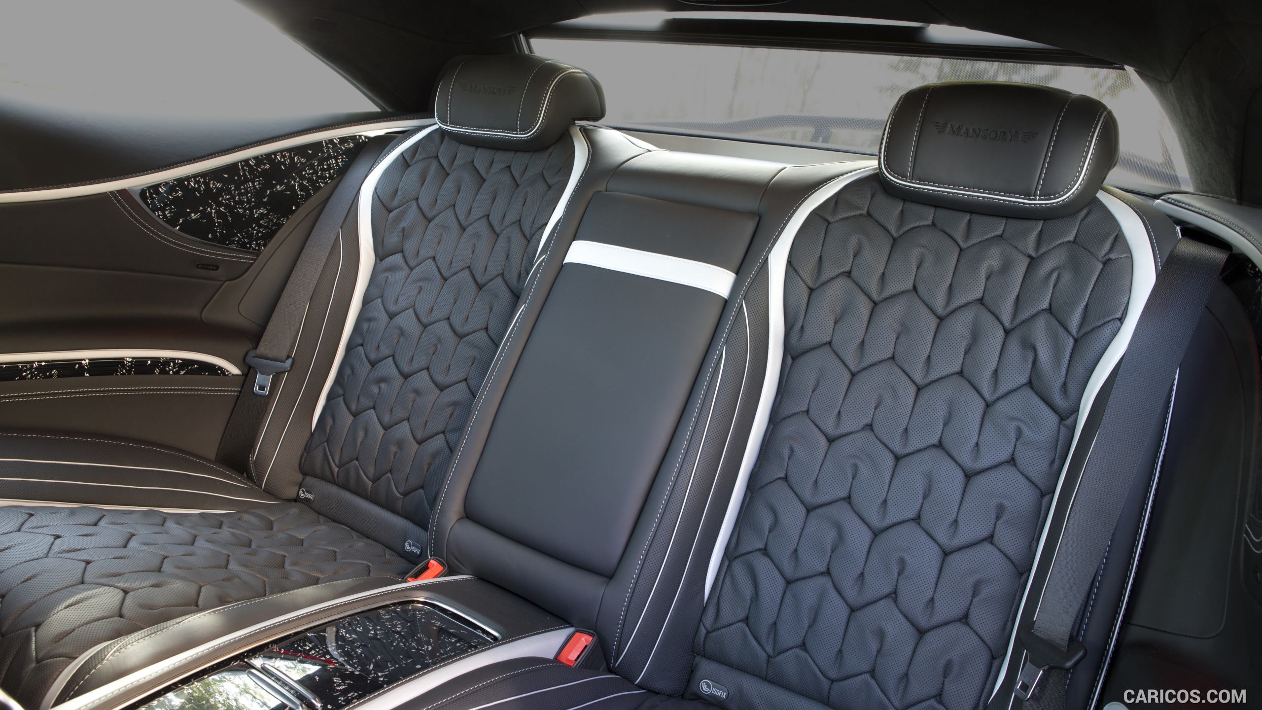 2015 MANSORY Mercedes S63 AMG Coupe Black Edition - Interior Rear Seats, #12 of 12