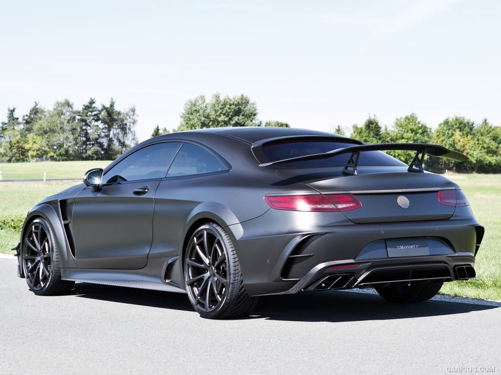 2015 MANSORY Mercedes S63 AMG Coupe Black Edition - Rear