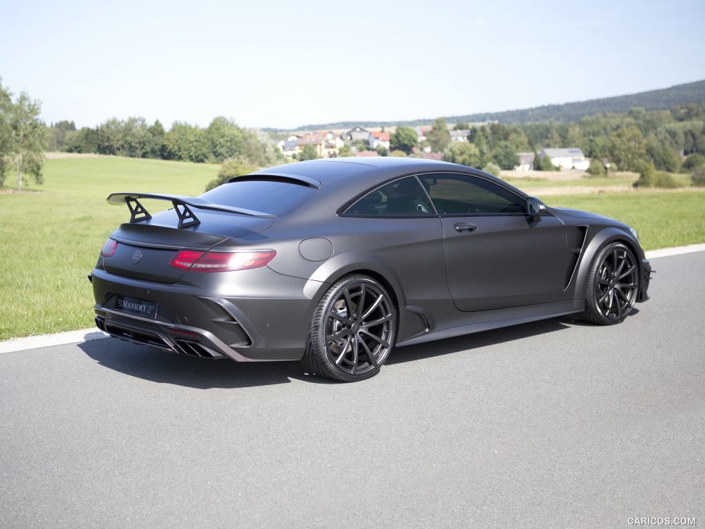 2015 MANSORY Mercedes S63 AMG Coupe Black Edition - Rear