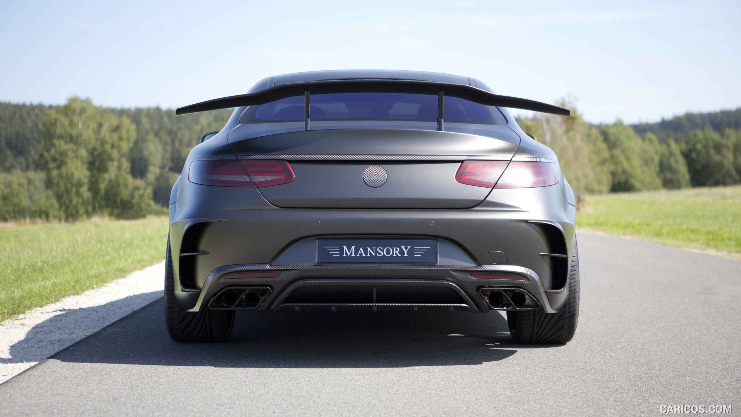 2015 MANSORY Mercedes S63 AMG Coupe Black Edition - Rear, #4 of 12
