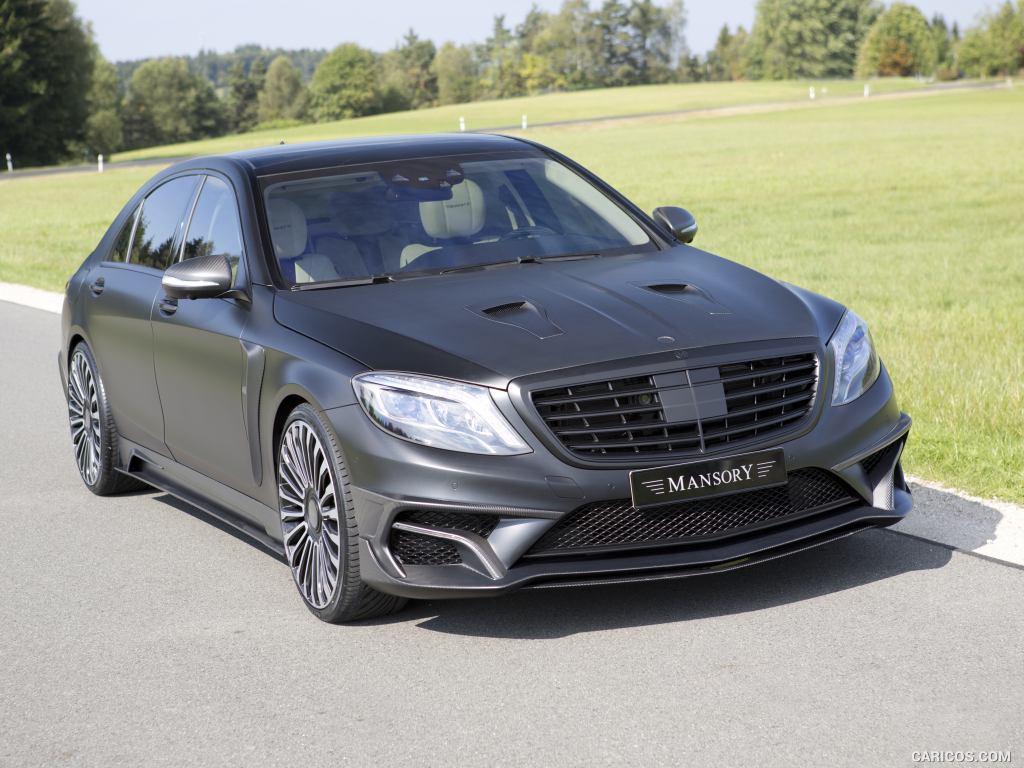 2015 MANSORY Mercedes S63 AMG Sedan Black Edition - Front