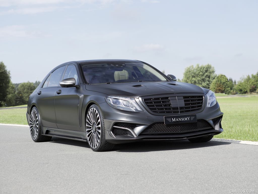 2015 MANSORY Mercedes S63 AMG Sedan Black Edition - Front