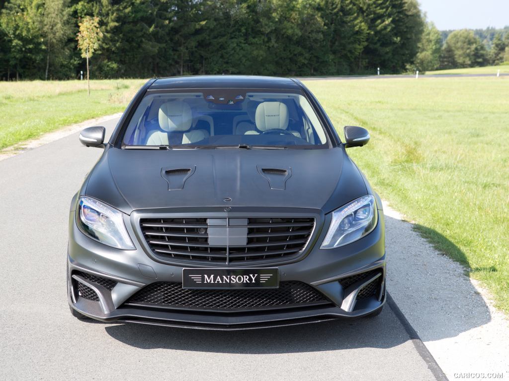 2015 MANSORY Mercedes S63 AMG Sedan Black Edition - Front