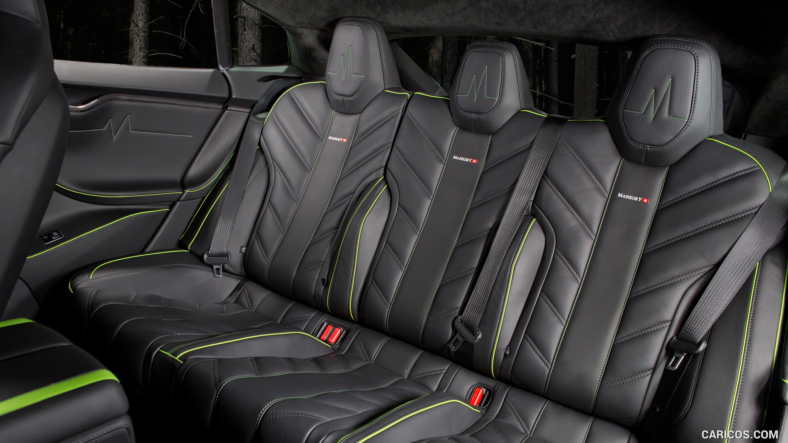2015 MANSORY Tesla Model S - Interior, Rear Seats, #10 of 10