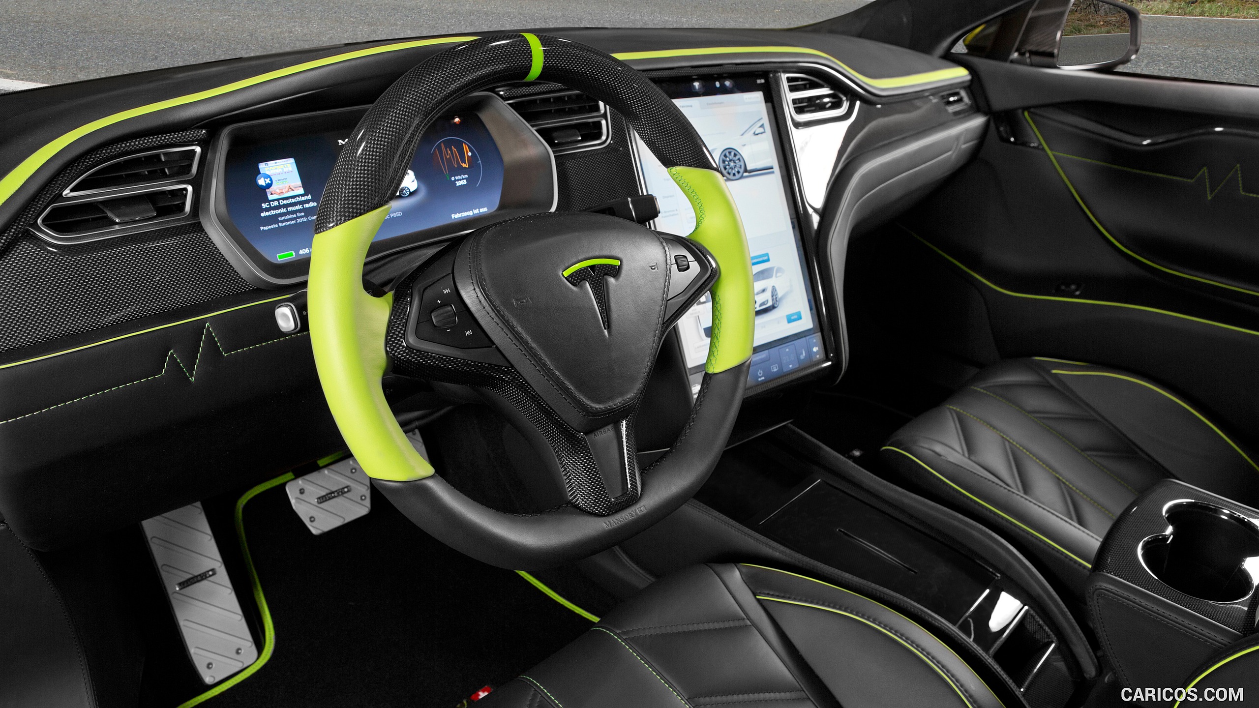 2015 MANSORY Tesla Model S - Interior, #8 of 10