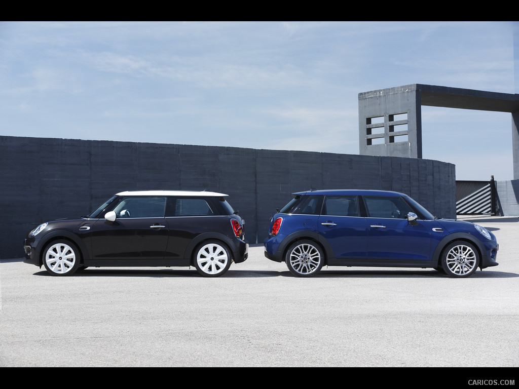 2015 MINI Cooper 5-Door and 3-Door - Side