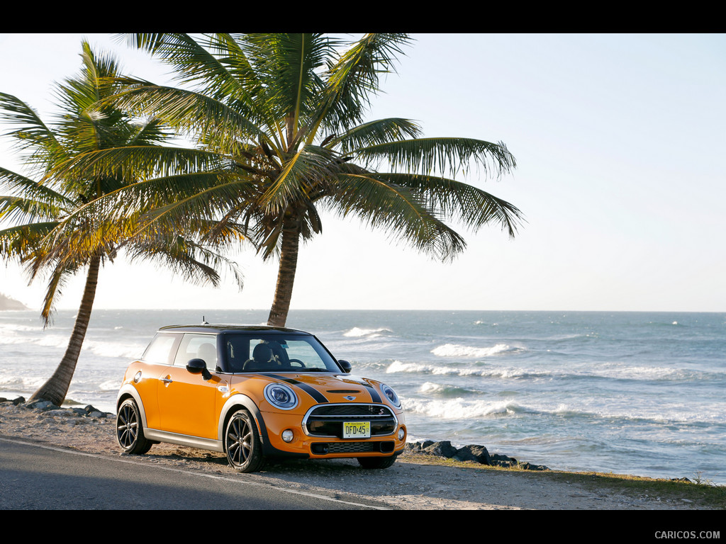 2015 MINI Cooper S (Yellow) - Front