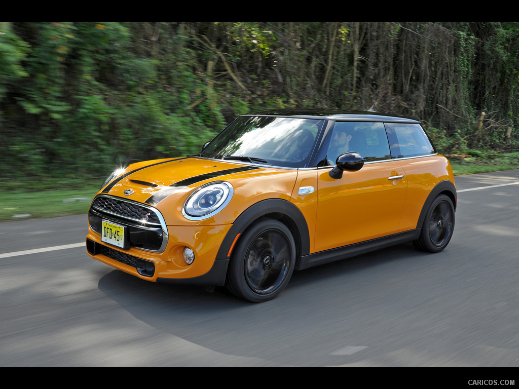 2015 MINI Cooper S (Yellow) - Front