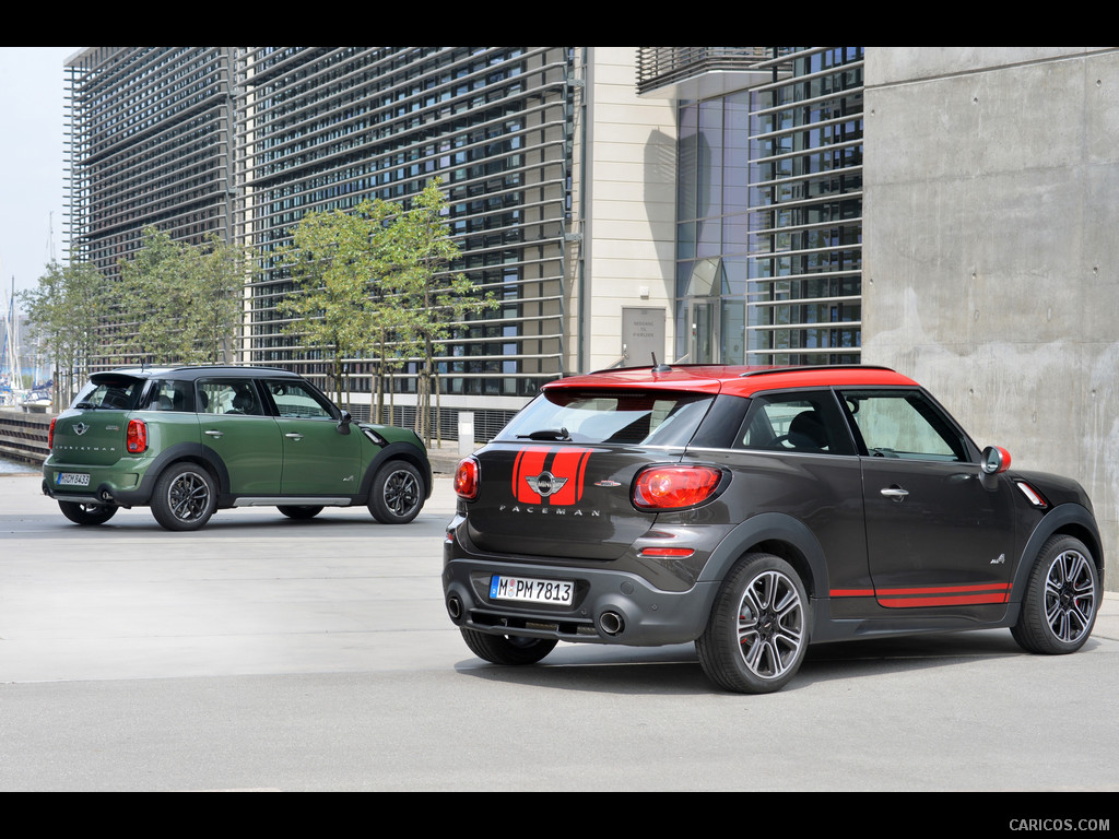 2015 MINI Cooper S Countryman  and MINI JCW Paceman - Rear