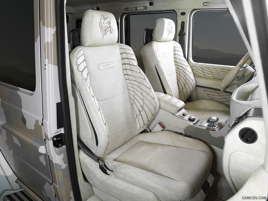 2015 Mansory Mercedes-Benz G63 AMG Sahara Edition  - Interior Front Seats