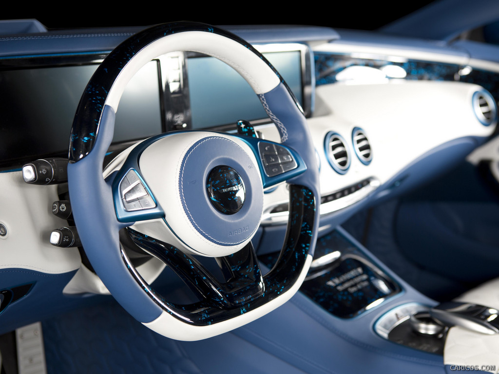 2015 Mansory Mercedes-Benz S63 AMG Coupe Diamond Edition  - Interior Steering Wheel