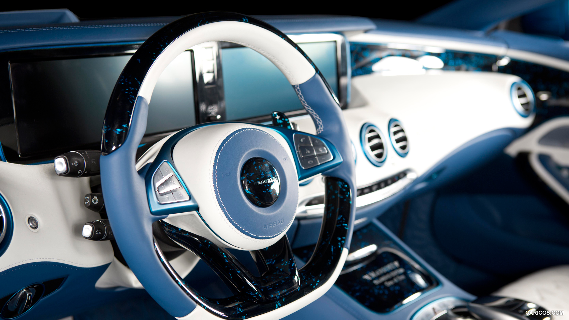 2015 Mansory Mercedes-Benz S63 AMG Coupe Diamond Edition  - Interior Steering Wheel, #5 of 7