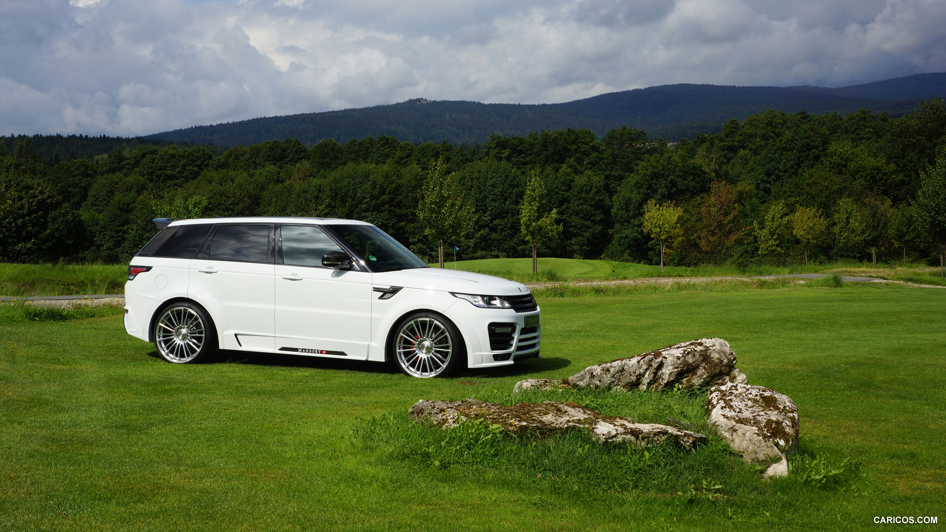 2015 Mansory Range Rover Sport (White) - Side, #4 of 19
