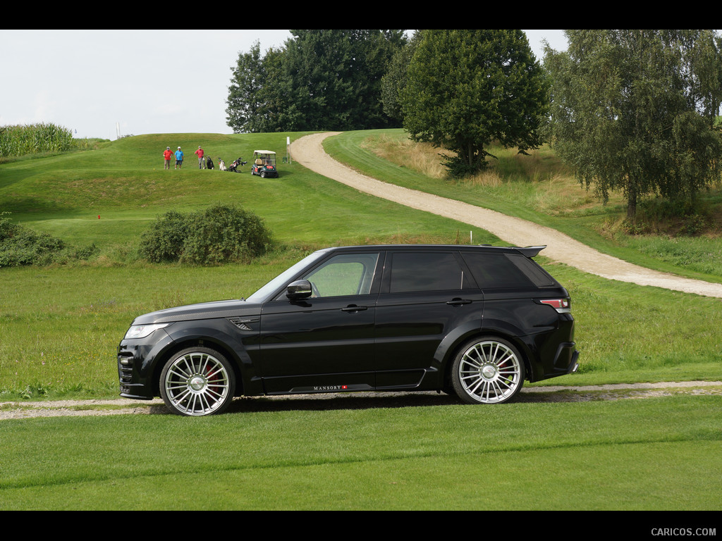 2015 Mansory Range Rover Sport (Black) - Side