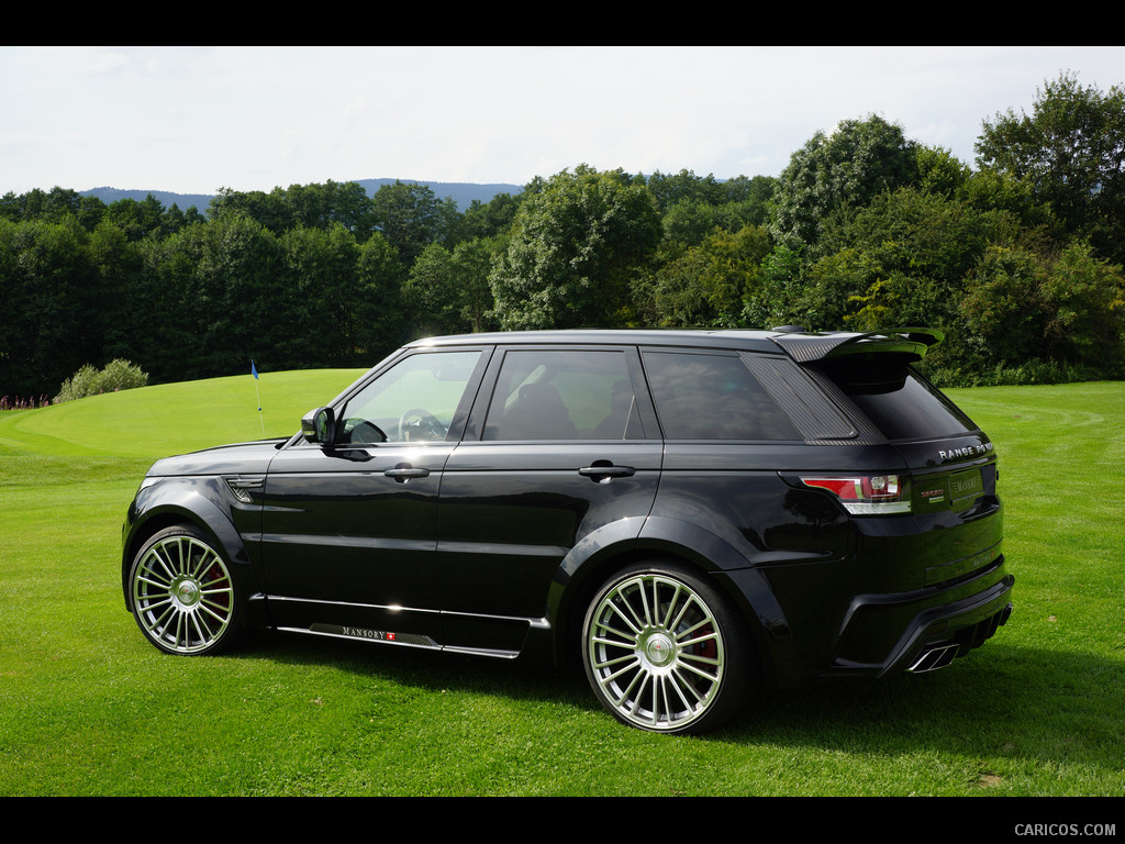 2015 Mansory Range Rover Sport (Black) - Side