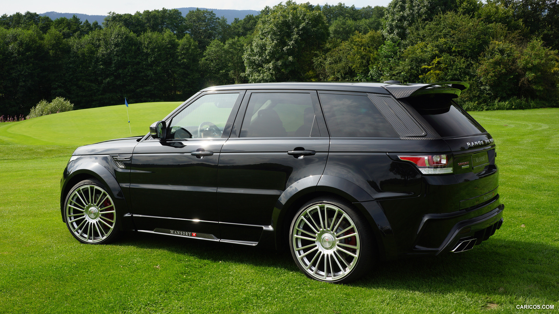 Mansory Range Rover Sport Black Side Caricos