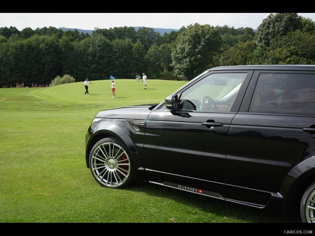 2015 Mansory Range Rover Sport (Black) - Side