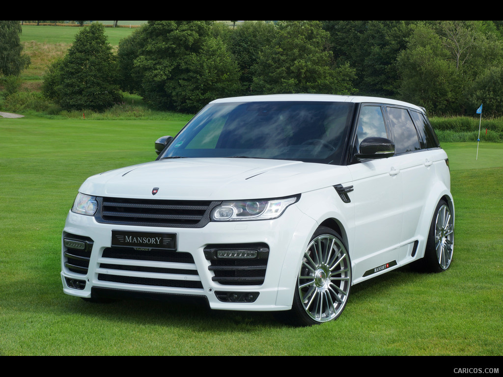 2015 Mansory Range Rover Sport (White) - Front