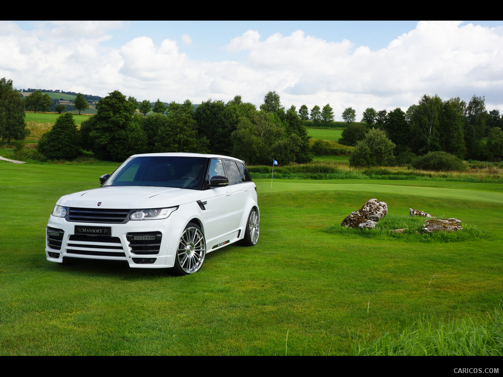 2015 Mansory Range Rover Sport (White) - Front