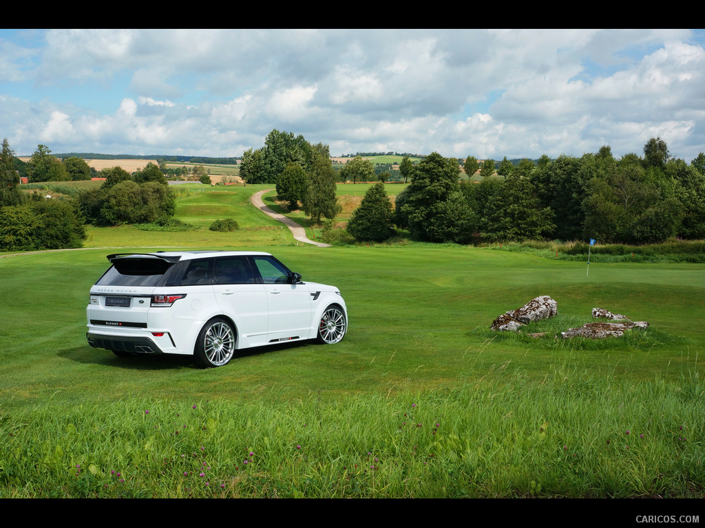 2015 Mansory Range Rover Sport (White) - Rear