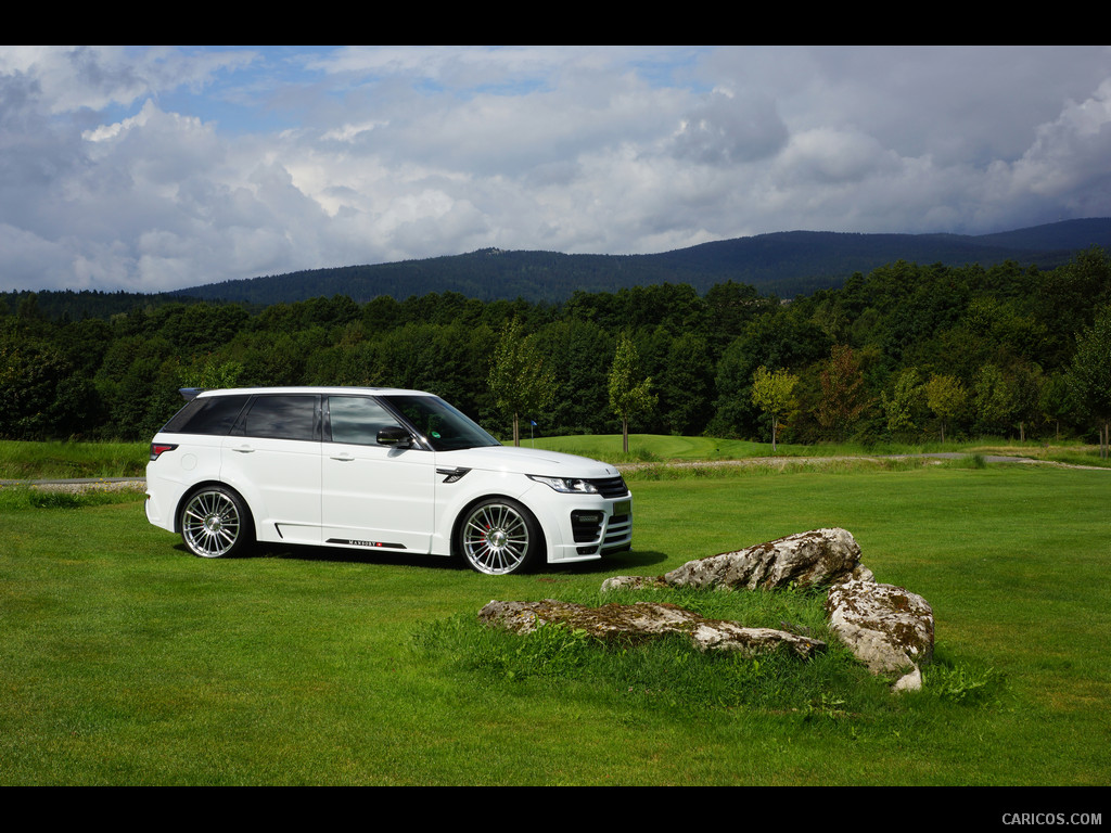 2015 Mansory Range Rover Sport (White) - Side