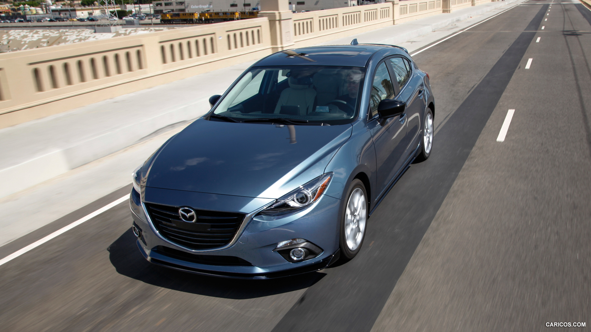 2015 Mazda 3 5D s Touring 6MT (Blue Reflex)  - Front, #13 of 27