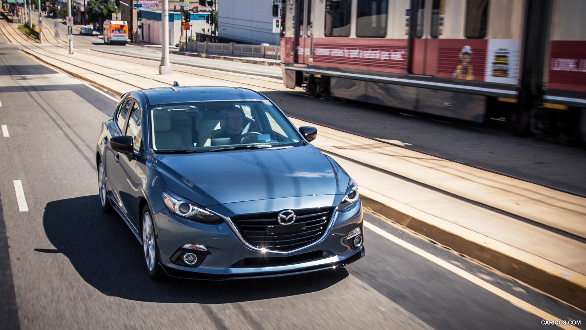 2015 Mazda 3 5D s Touring 6MT (Blue Reflex)  - Front, #14 of 27
