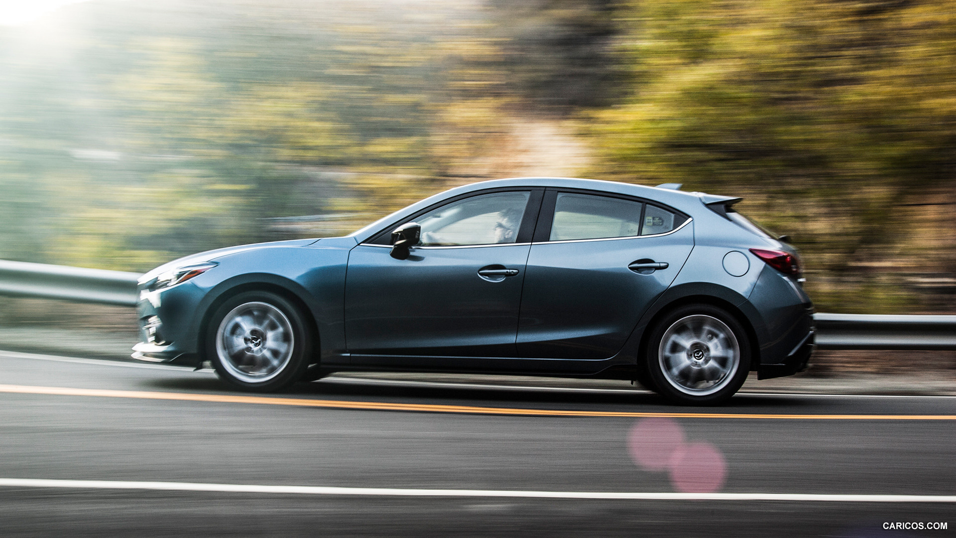 2015 Mazda 3 5D s Touring 6MT (Blue Reflex)  - Side, #8 of 27