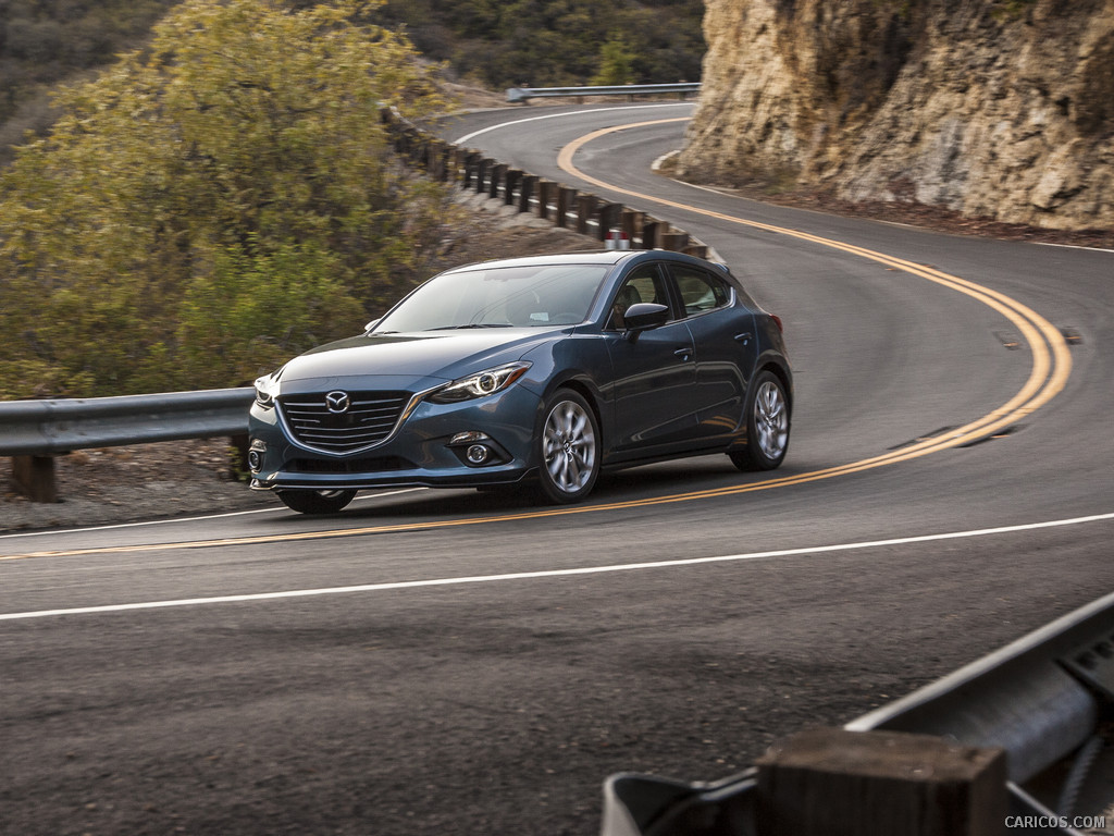 2015 Mazda 3 5D s Touring 6MT (Blue Reflex)  - Front