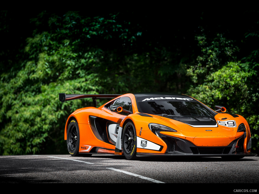 2015 McLaren 650S GT3  - Front