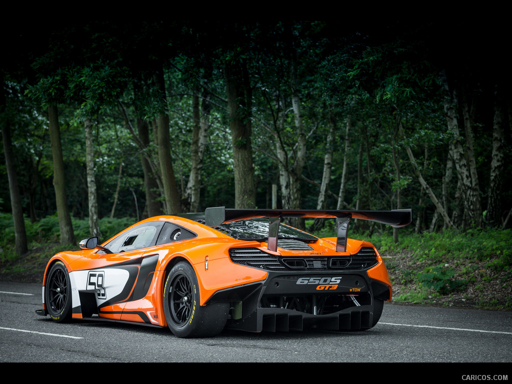 2015 McLaren 650S GT3  - Rear