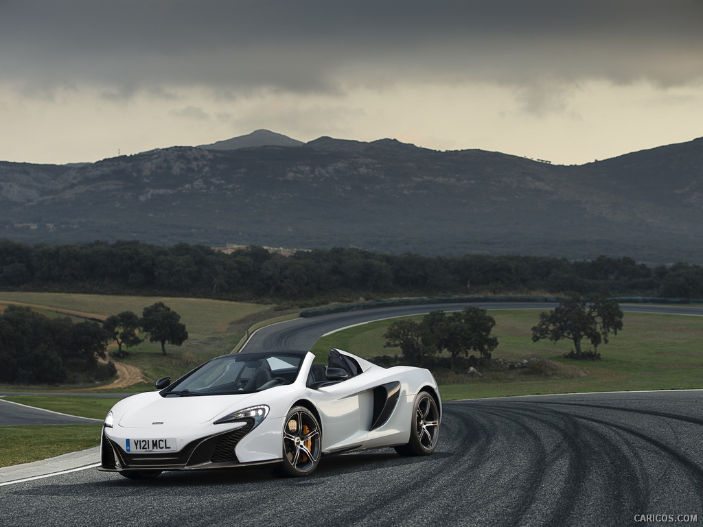 2015 McLaren 650S Spider  - Front