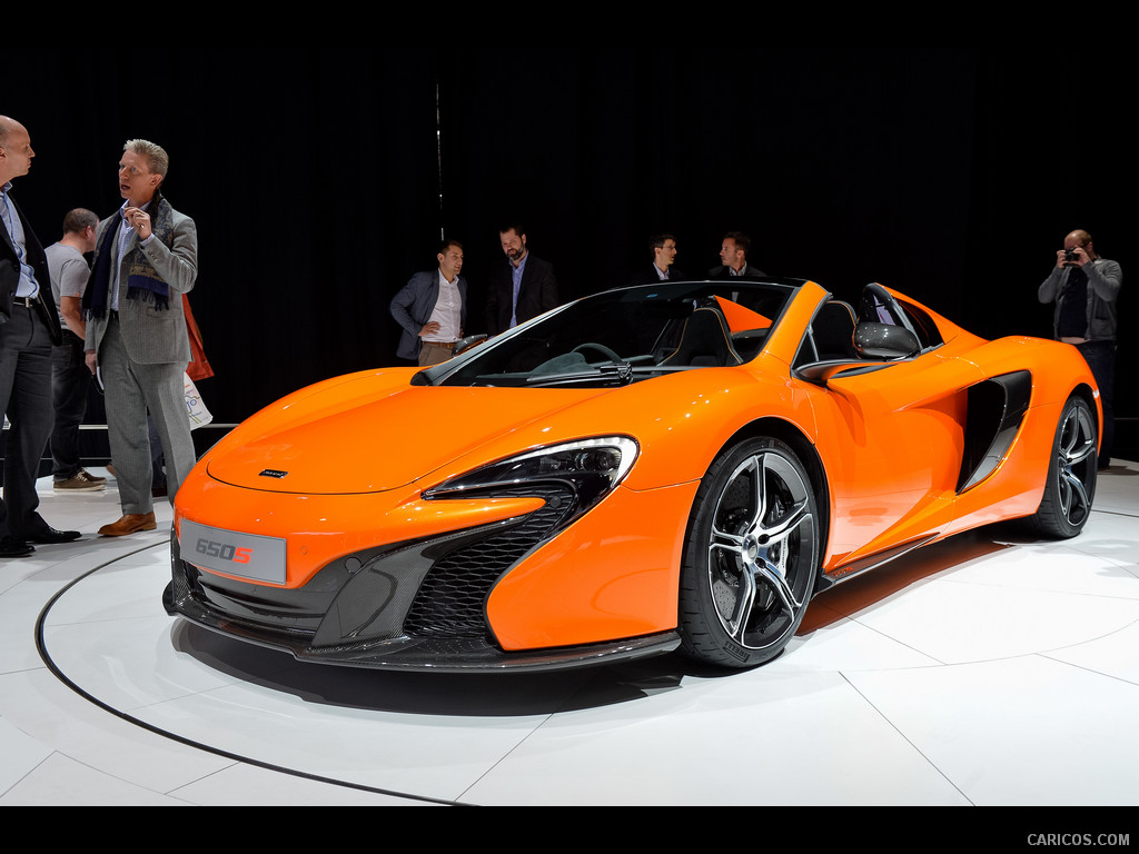 2015 McLaren 650S Spider - Presentation - Front