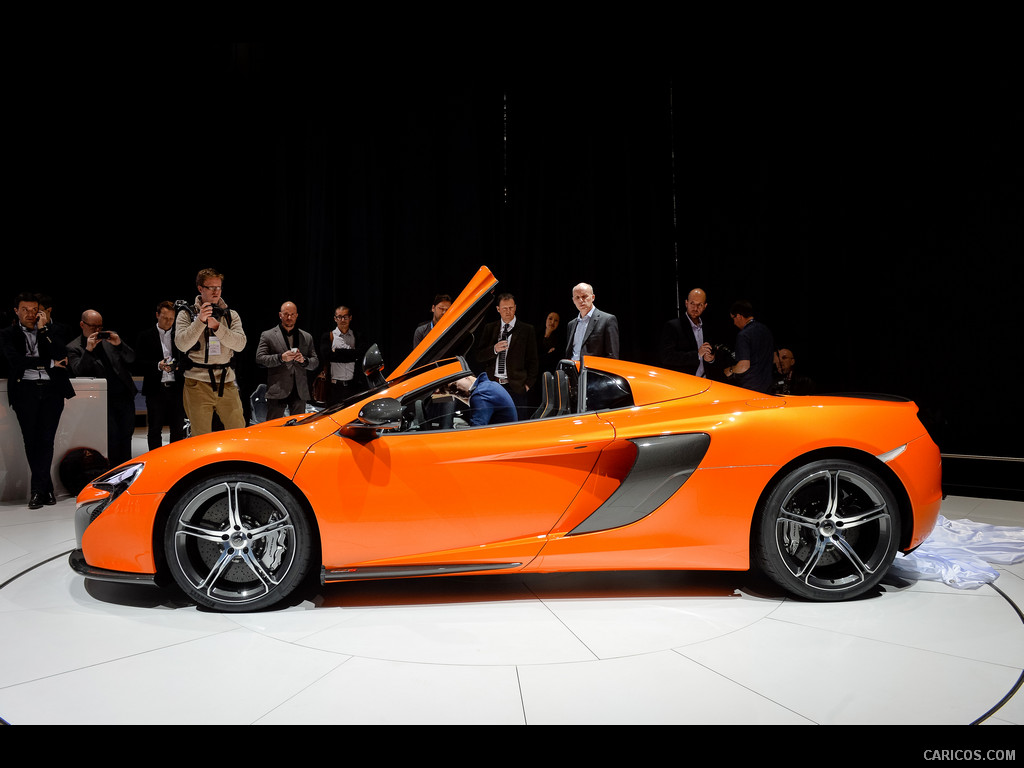 2015 McLaren 650S Spider - Presentation - Side