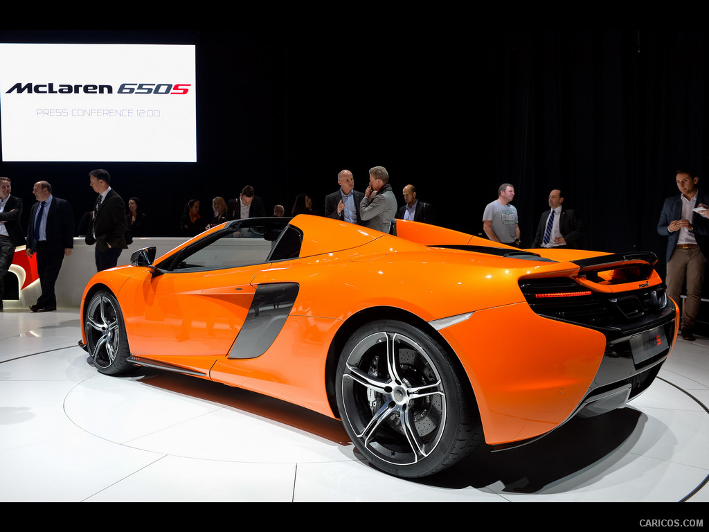 2015 McLaren 650S Spider - Presentation - Side