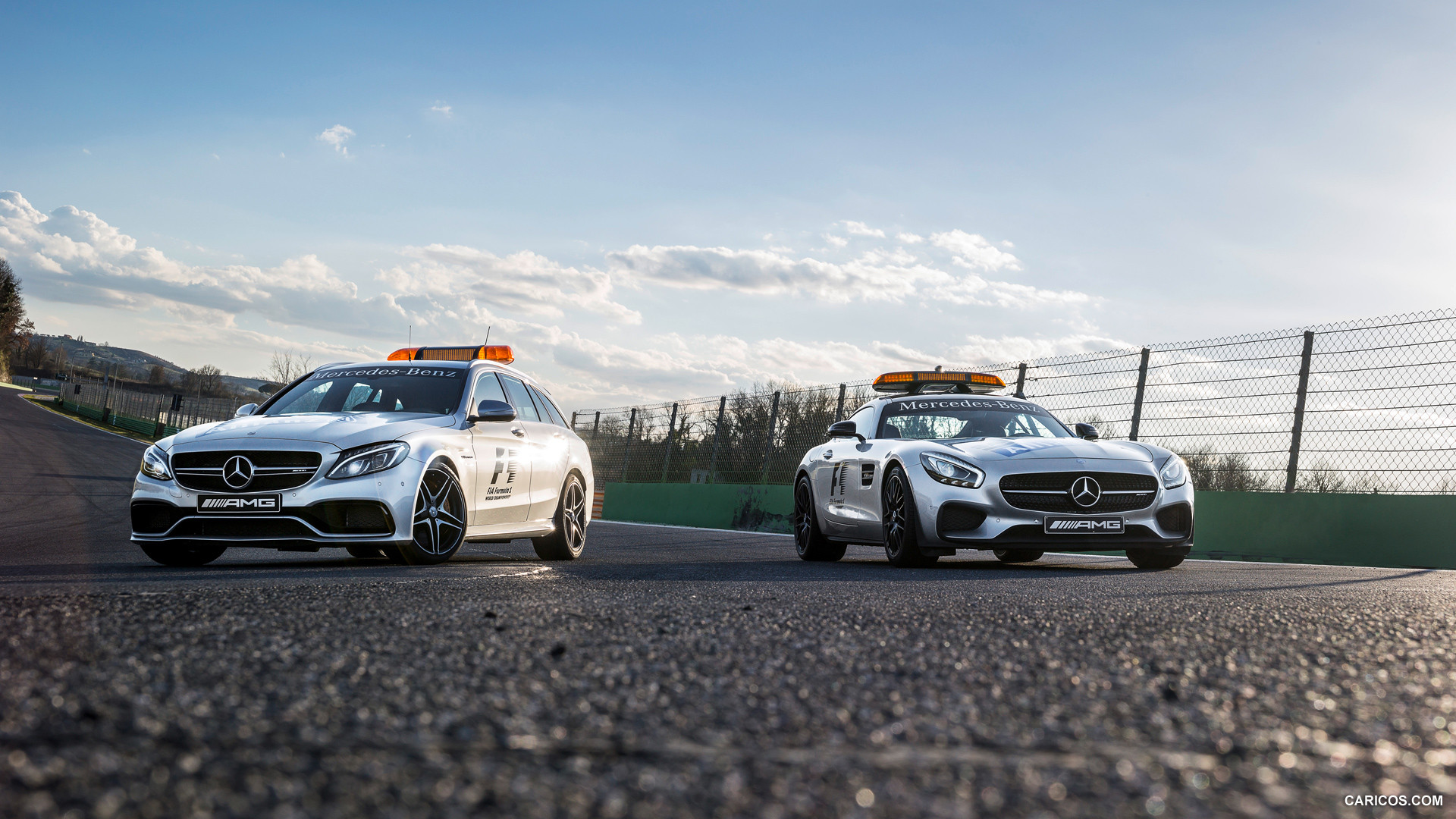 2015 Mercedes-AMG C63 S Estate F1 Medical Car and GT S Safety Car - Front, #8 of 8