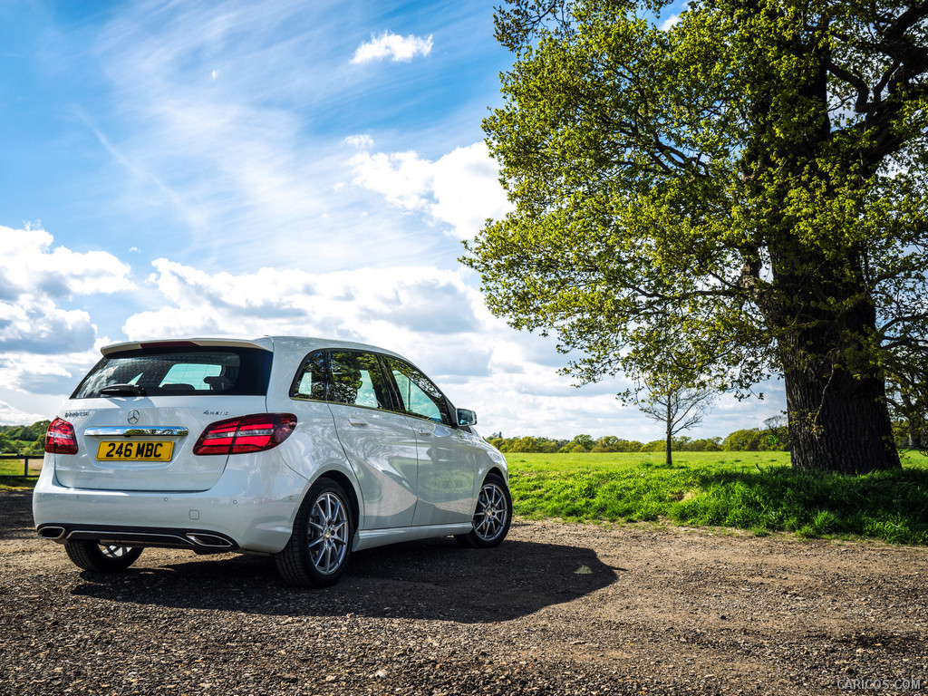 2015 Mercedes-Benz B-Class B220 CDI 4MATIC (UK-Spec)  - Rear