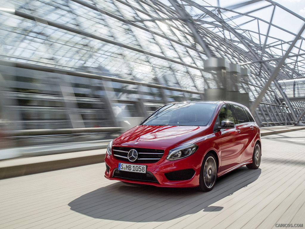 2015 Mercedes-Benz B-Class B250 4MATIC AMG Line (Jupiter Red) - 