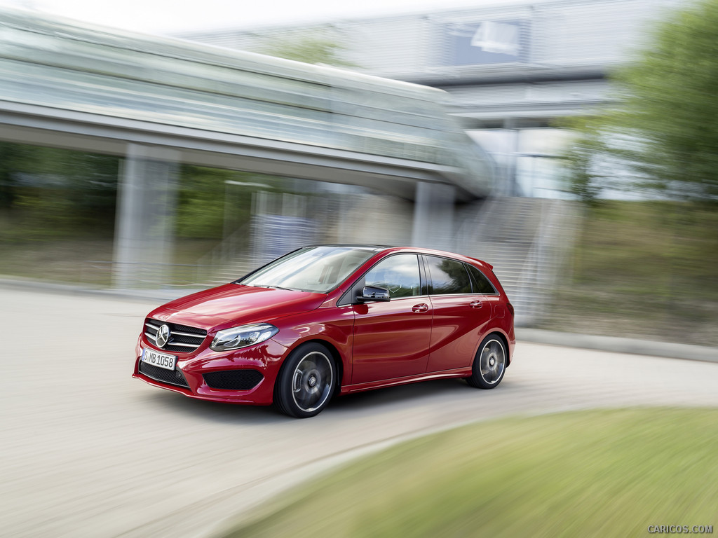 2015 Mercedes-Benz B-Class B250 4MATIC AMG Line (Jupiter Red) - 