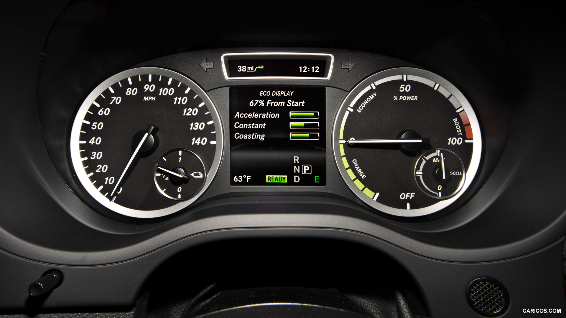 2015 Mercedes-Benz B-Class Electric Drive  - Instrument Cluster, #131 of 135