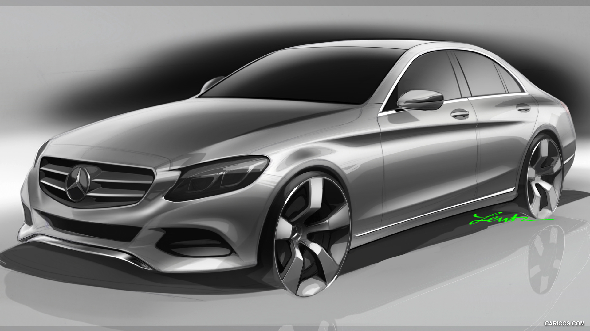2015 Mercedes-Benz C-Class  - Design Sketch, #81 of 181