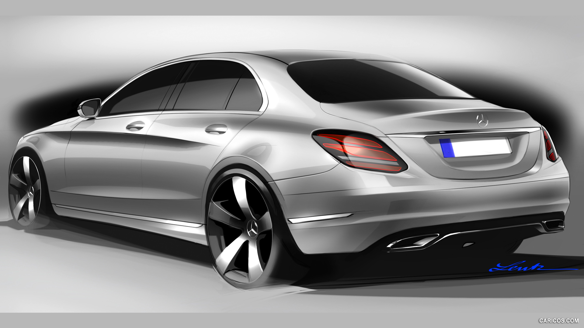 2015 Mercedes-Benz C-Class  - Design Sketch, #83 of 181