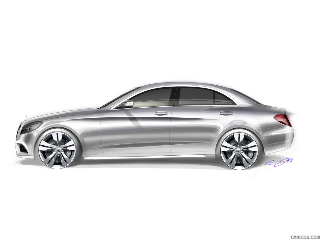 2015 Mercedes-Benz C-Class  - Design Sketch