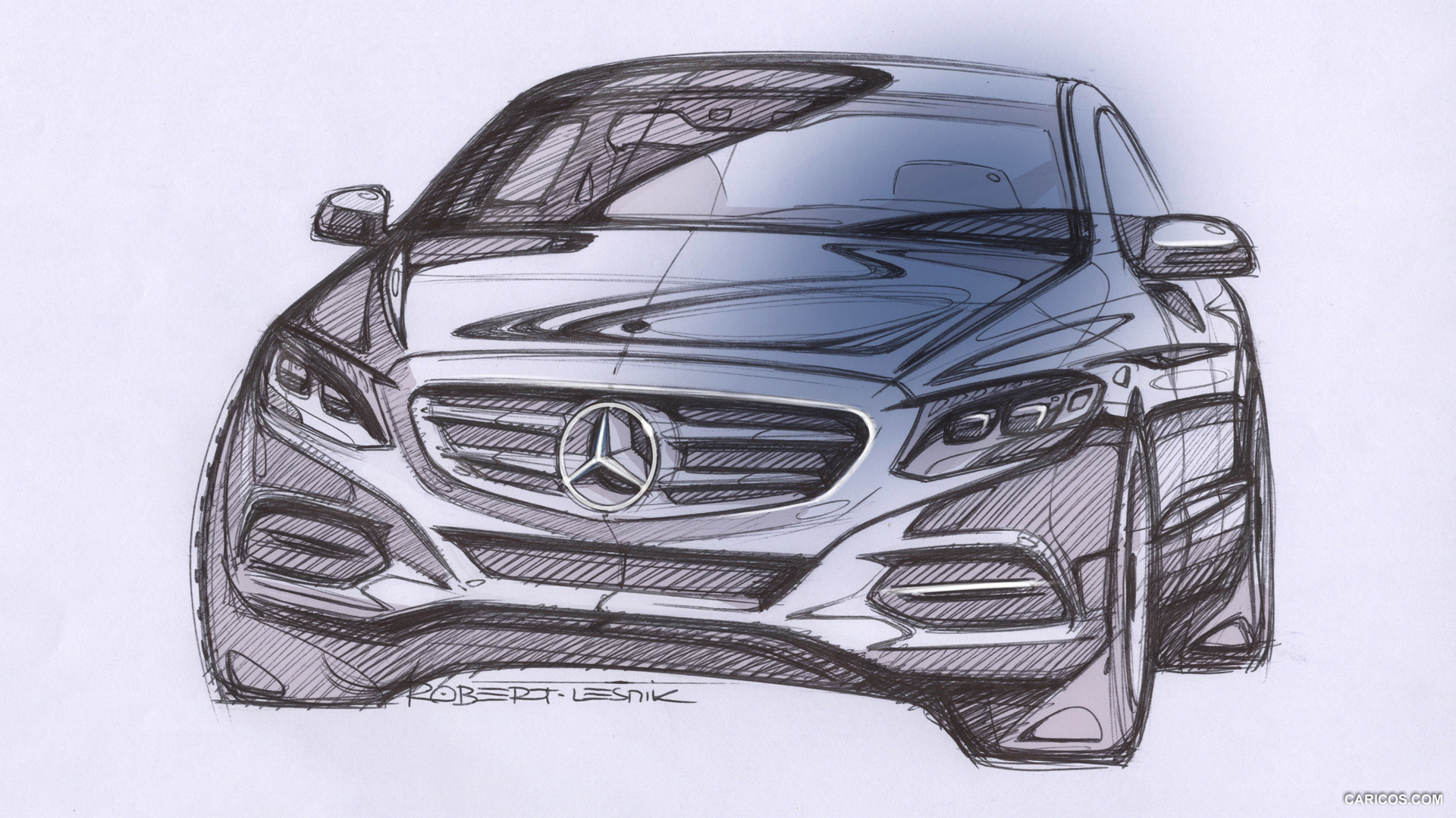2015 Mercedes-Benz C-Class  - Design Sketch, #85 of 181