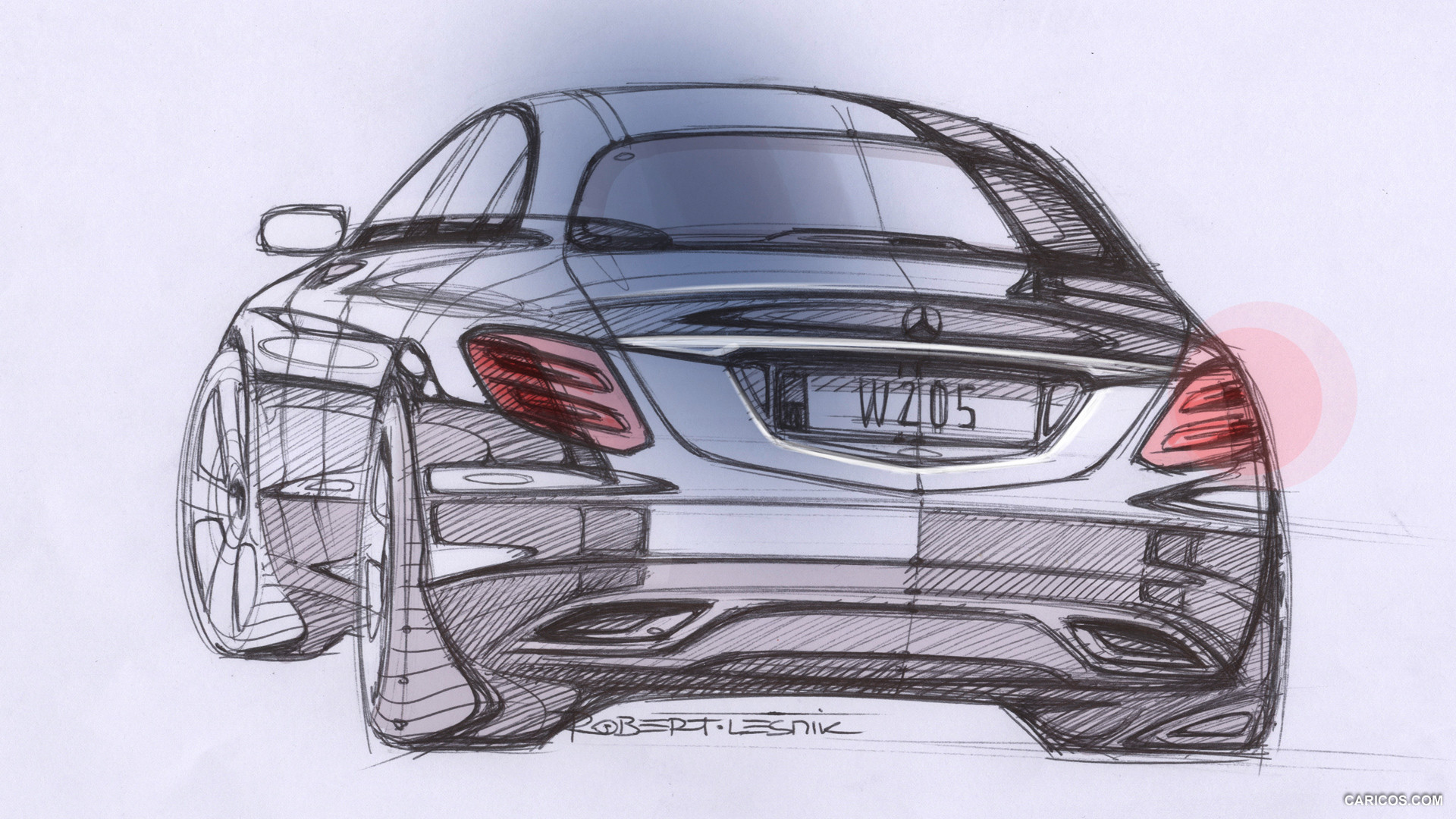 2015 Mercedes-Benz C-Class  - Design Sketch, #86 of 181