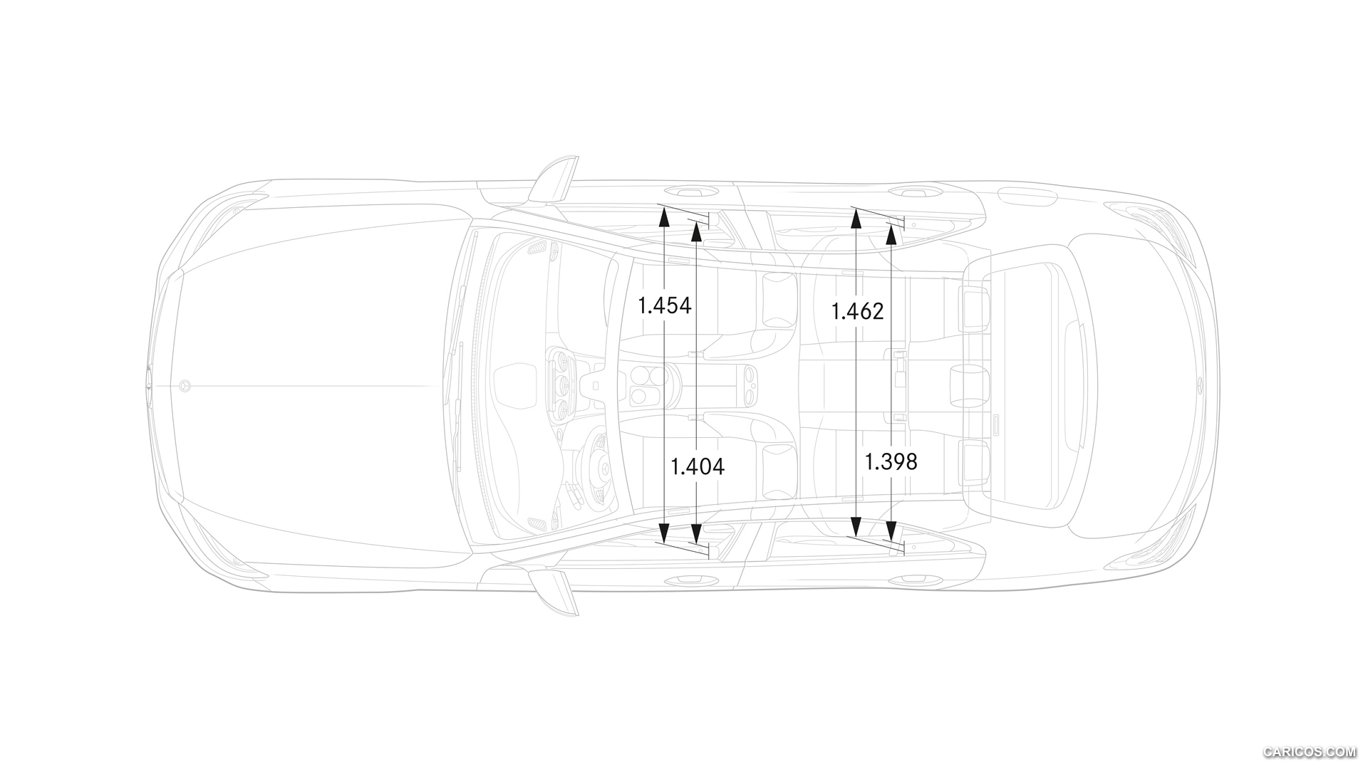 2015 Mercedes-Benz C-Class  - Dimensions, #98 of 181