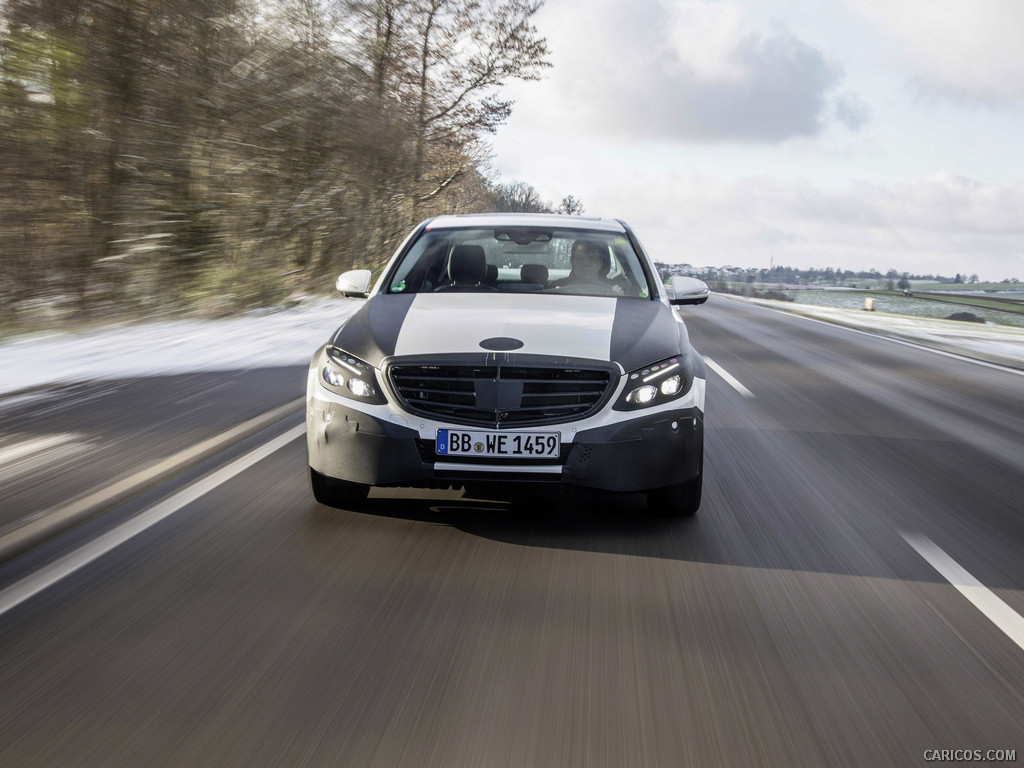 2015 Mercedes-Benz C-Class - Prototype Testing - Front