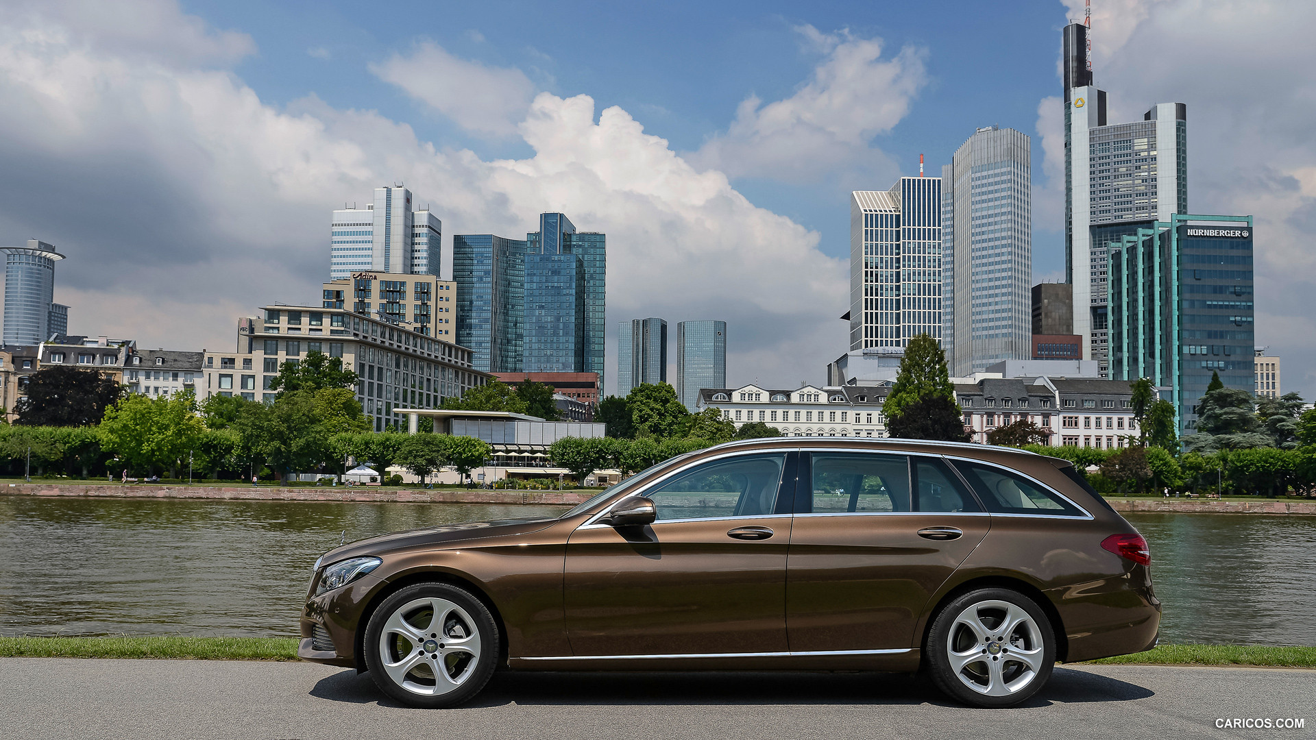 2015 Mercedes-Benz C-Class C 200 Estate (Exclusive, Citrin Brown) - Side, #147 of 173