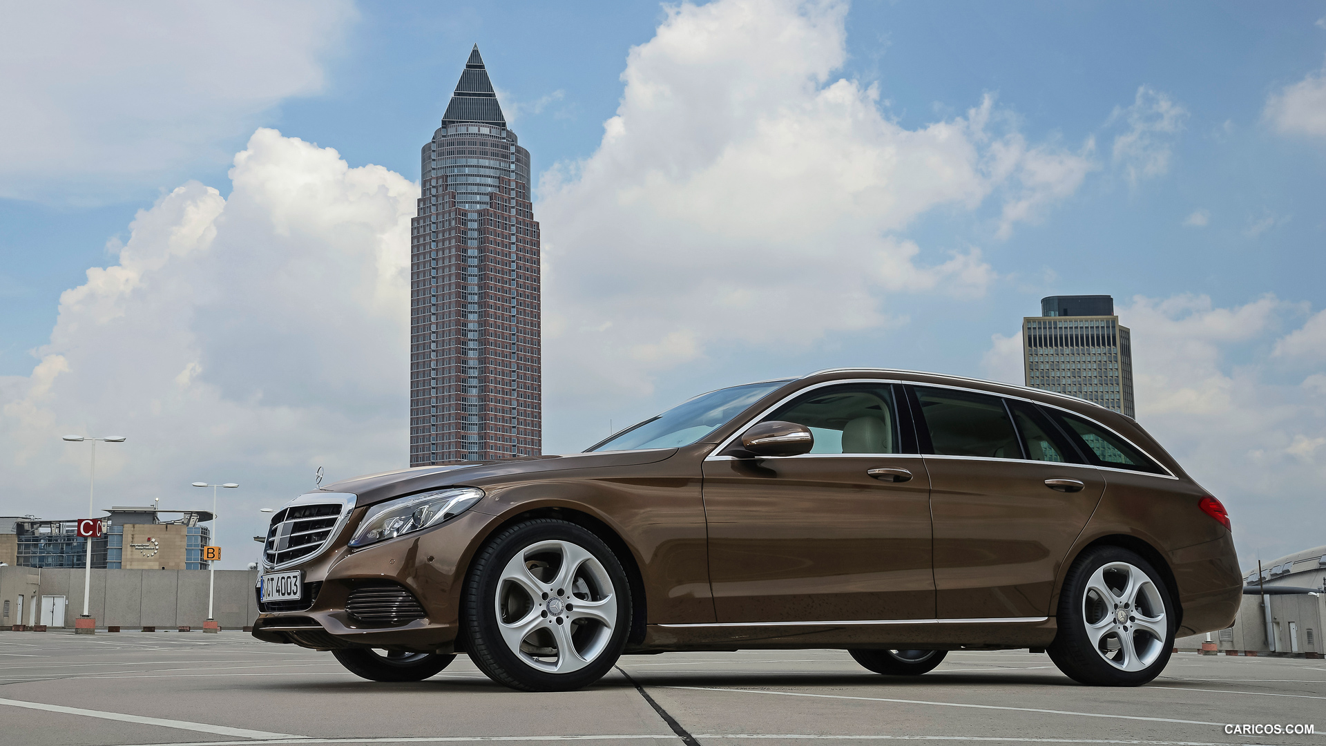 2015 Mercedes-Benz C-Class C 200 Estate (Exclusive, Citrin Brown) - Side, #148 of 173