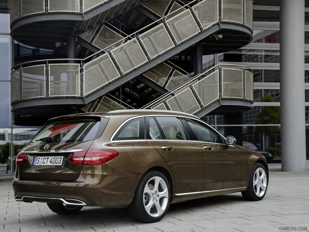 2015 Mercedes-Benz C-Class C 200 Estate (Exclusive, Citrin Brown) - Rear